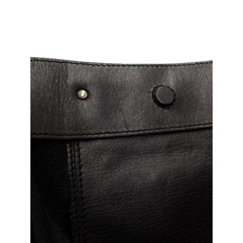BALENCIAGA Paper Zip Around Shoulder Bag Black - Picture 5 of 9